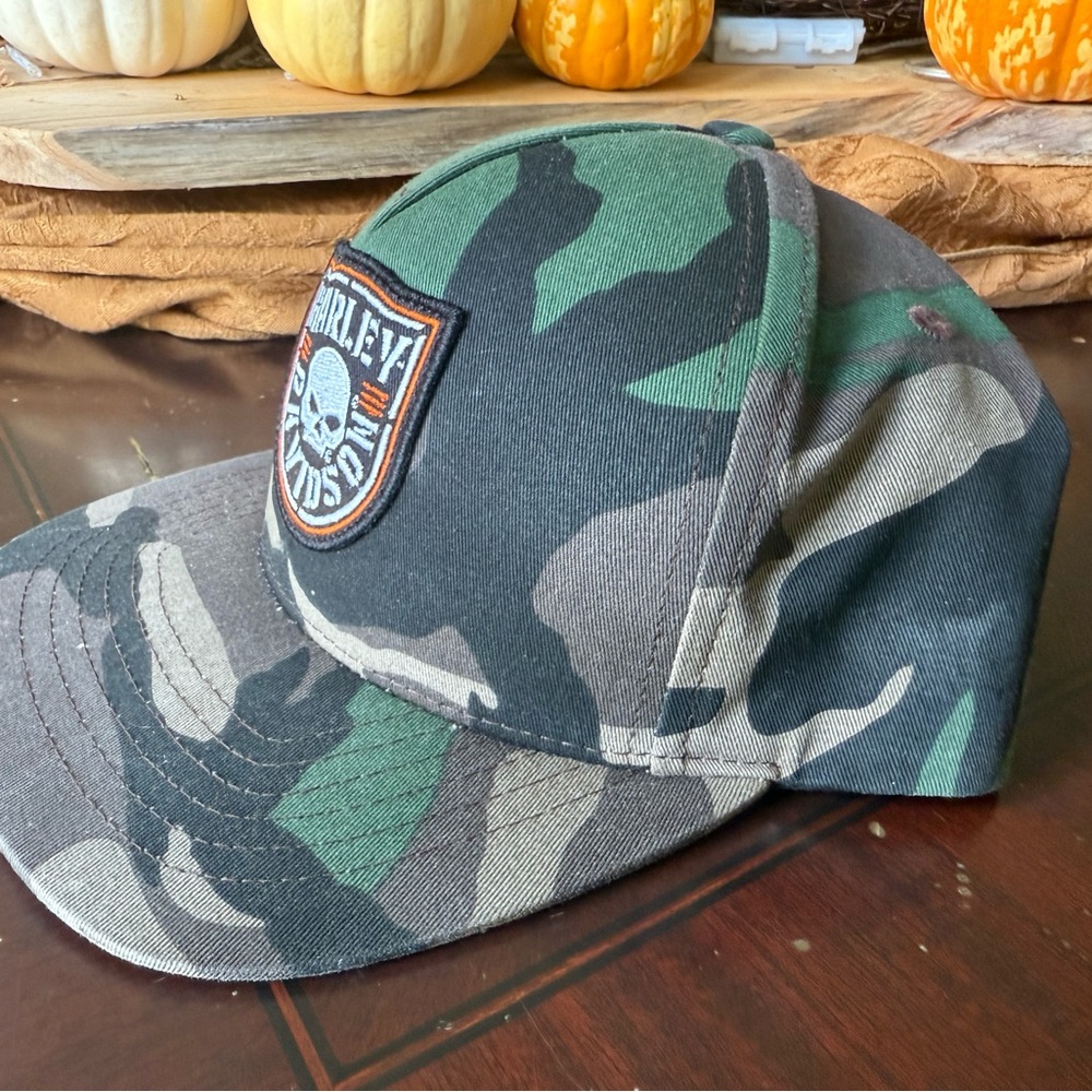 Harley-Davidson Green Camouflage Hat